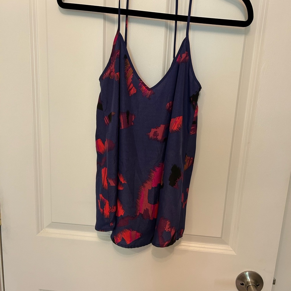 Elegant Women's Camisole in Purple and Red